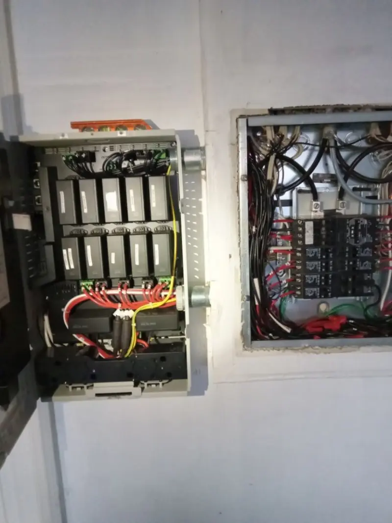 Electrical panel upgrade completed for Electrical Troubleshooting in Security-Widefield